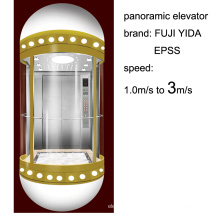 Semi-Circle Type Panoramic Elevator Approuvé par SGS pour Slae